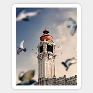 Clock Tower Sticker